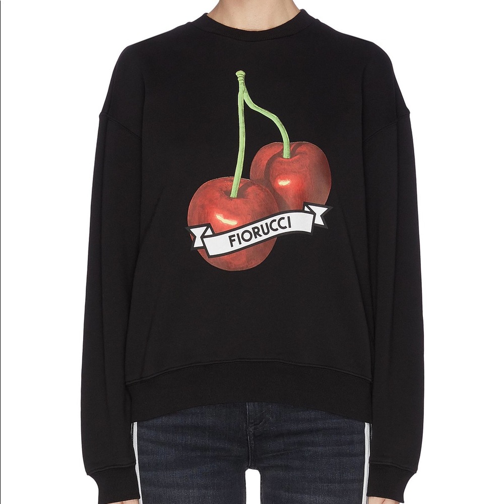 Fiorucci
Cherries relaxed-fit sweatshirt